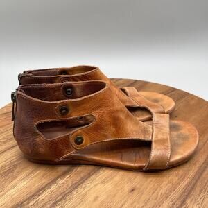 Bed Stu Sandals Womens Size 8 Brown Leather Casual Comfort Walking Shoes